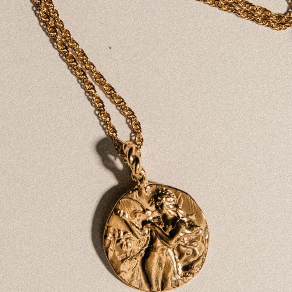 THE LAST LYRE NECKLACE - PAMELA CARD